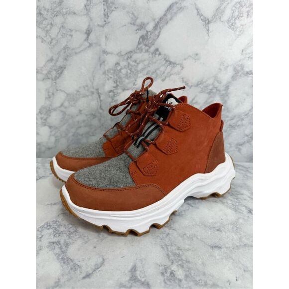 Sorel Women’s Boots Size 8.5 Waterproof Suede Breakthrough Kinetic NEW #K910 - Picture 1 of 9